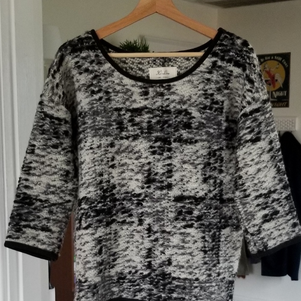Madewell Hi-Line Wool Mix Sweater